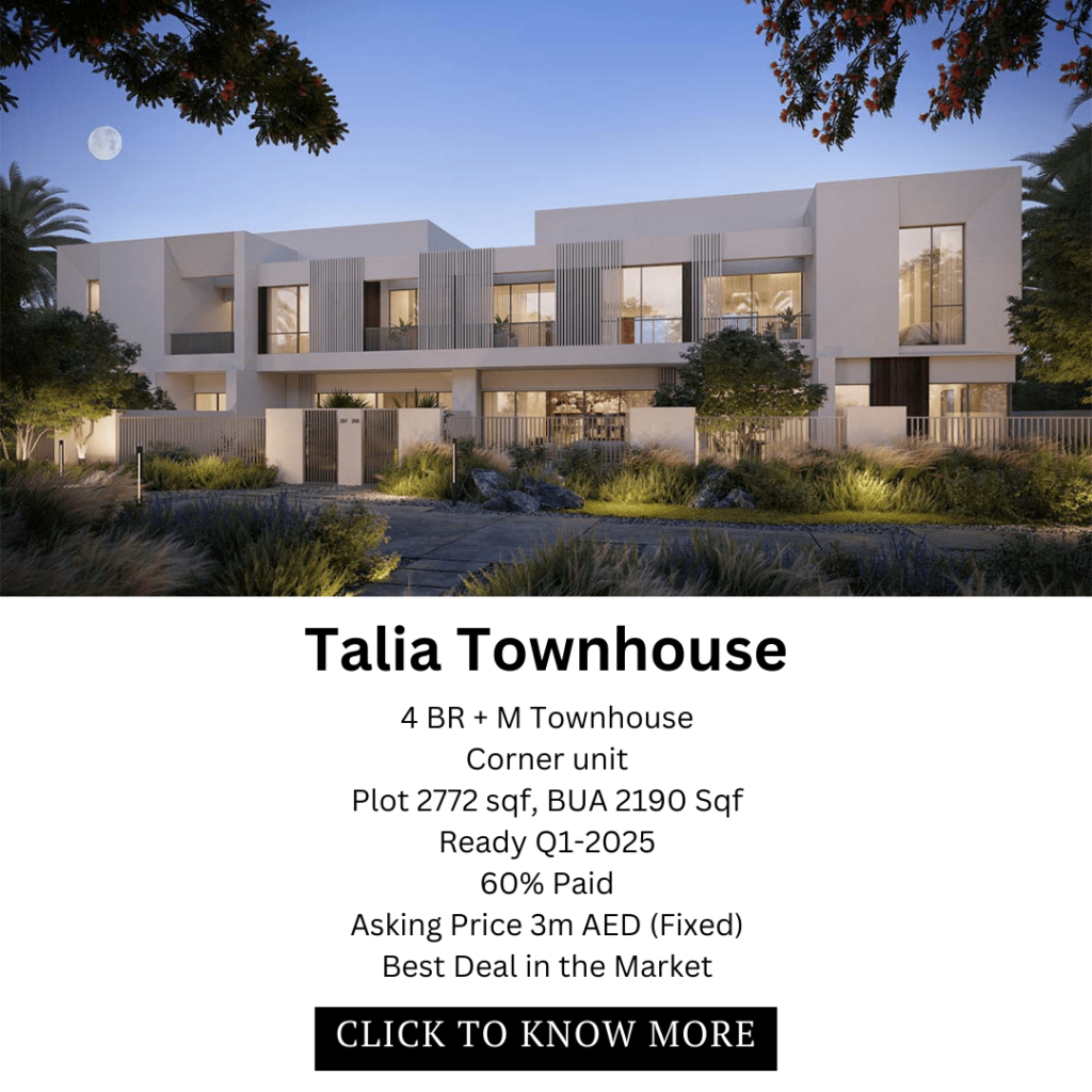 4 Bed Talia Townhouse from 3.3m