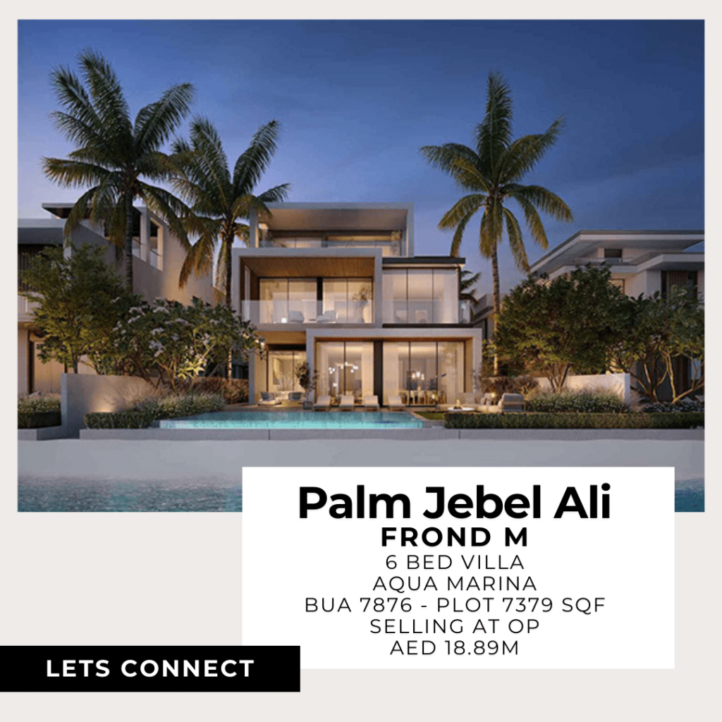 6 Bed Villa for Sale in Palm Jebel Ali of type Aqua Marina