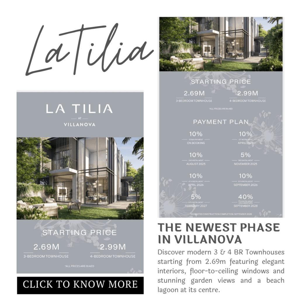 La Tilia Townhouses in Villanova starting from 2.69m